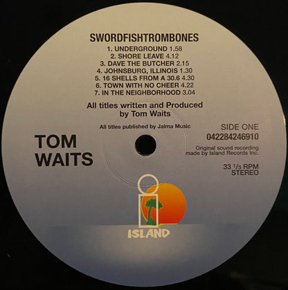 Tom Waits : Swordfishtrombones (LP, Album, RE, RM, 180)