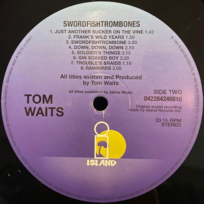 Tom Waits : Swordfishtrombones (LP, Album, RE, RM, 180)