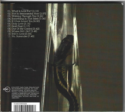 Justin Currie : What Is Love For (CD, Album, Dig)