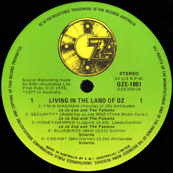 Various : Living In The Land Of Oz  (LP, Comp)