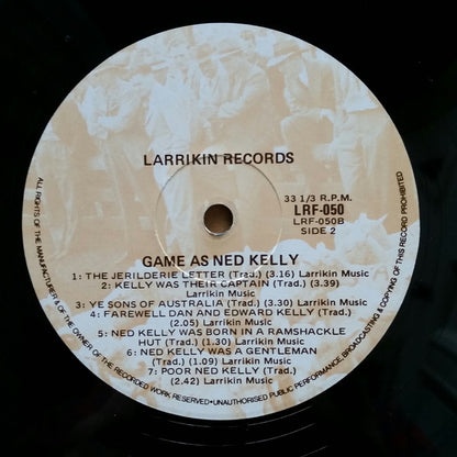 Various : Game As Ned Kelly  (LP, Album)