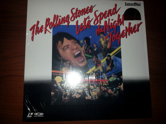 The Rolling Stones : Let's Spend The Night Together (Laserdisc, 12", RE, NTSC, CLV)
