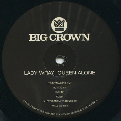 Lady Wray : Queen Alone (LP, Album)