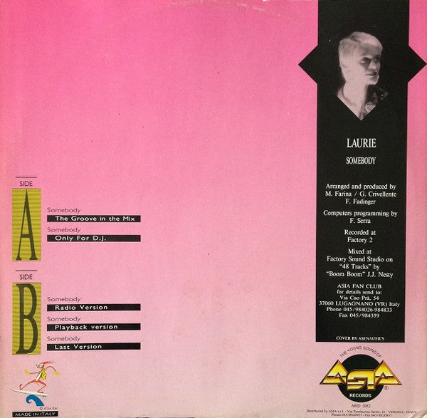 Laurie : Somebody (12")