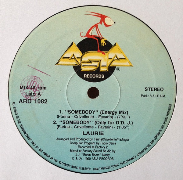 Laurie : Somebody (12")