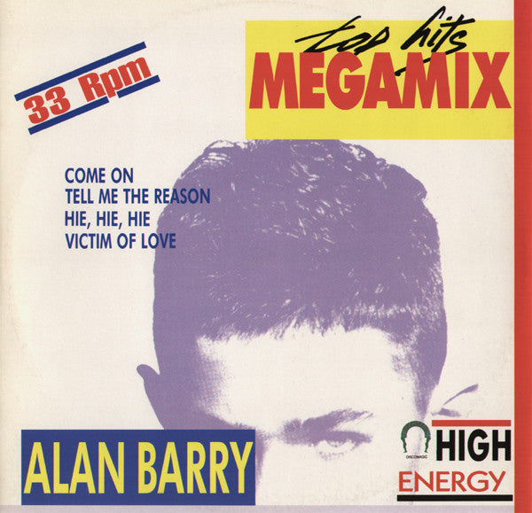 Alan Barry : Top Hits Megamix (12", Mixed)