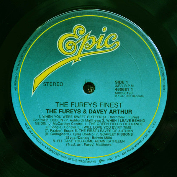 The Fureys & Davey Arthur : The Fureys Finest (LP, Comp)
