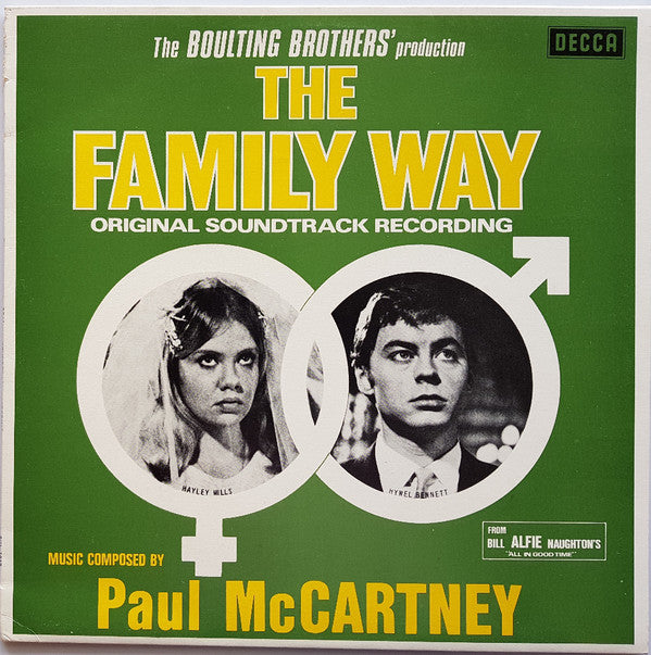 Paul McCartney : The Family Way (LP, Album, RE)