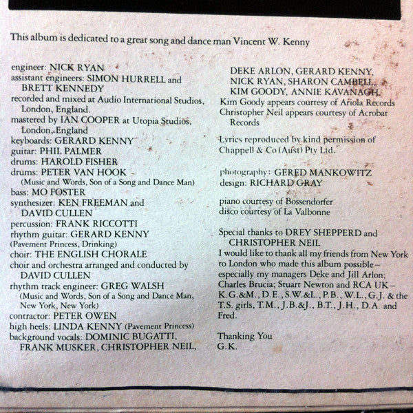 Gerard Kenny : Made It Thru The Rain (LP, Album, Gat)