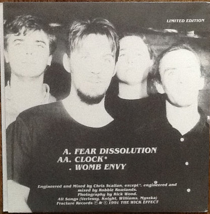 The Wick Effect : Fixated (7", EP, Ltd)