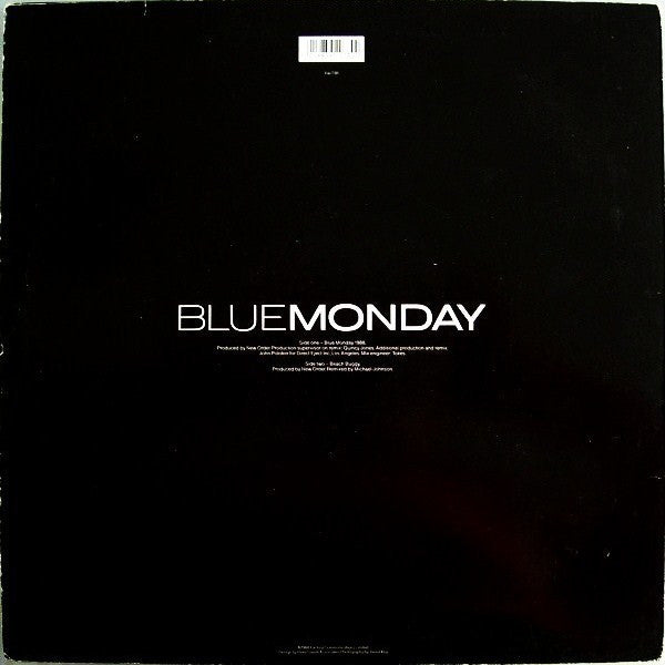 NewOrder* : Blue Monday 1988 (12", Single)