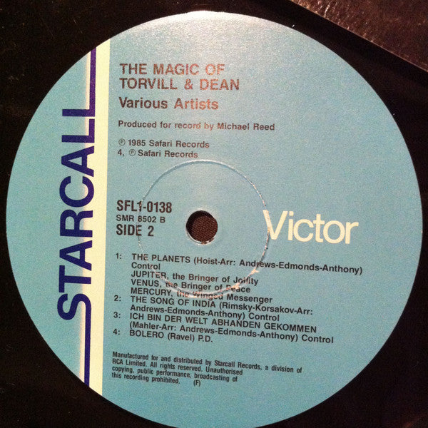 Various : The Magic Of Torvill & Dean (LP, Comp, Gat)