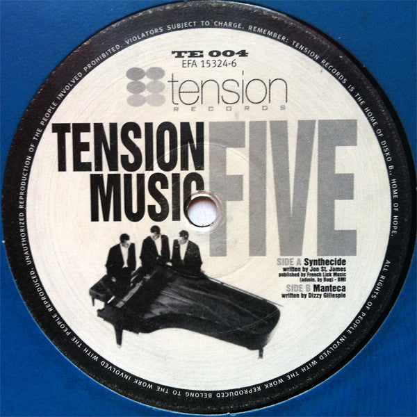 Unknown Artist : Tension Music Five (12")