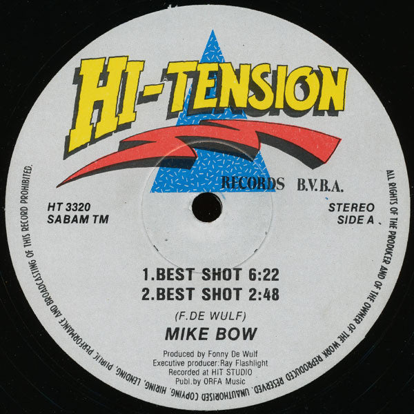 Michael Bow : (Hit Me With Your) Best Shot (12")