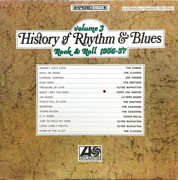 Various : History Of Rhythm & Blues Volume 3 Rock & Roll 1956-57 (LP, Comp)