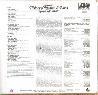 Various : History Of Rhythm & Blues Volume 3 Rock & Roll 1956-57 (LP, Comp)