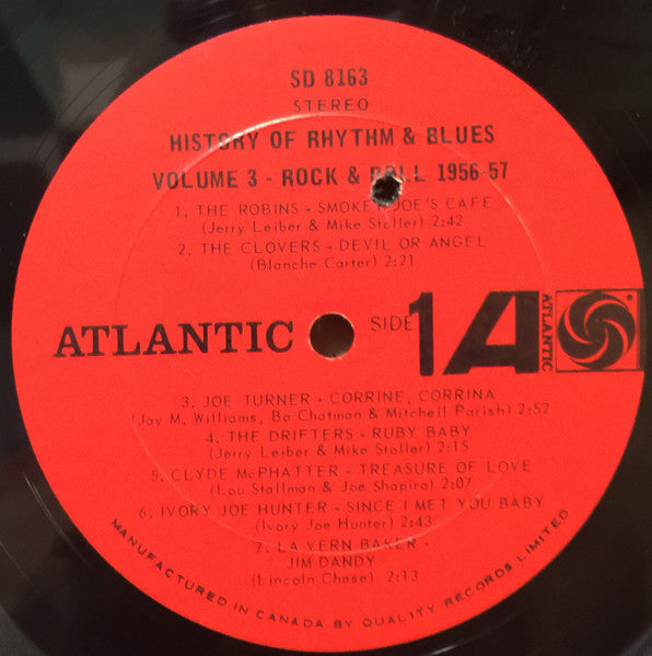 Various : History Of Rhythm & Blues Volume 3 Rock & Roll 1956-57 (LP, Comp)