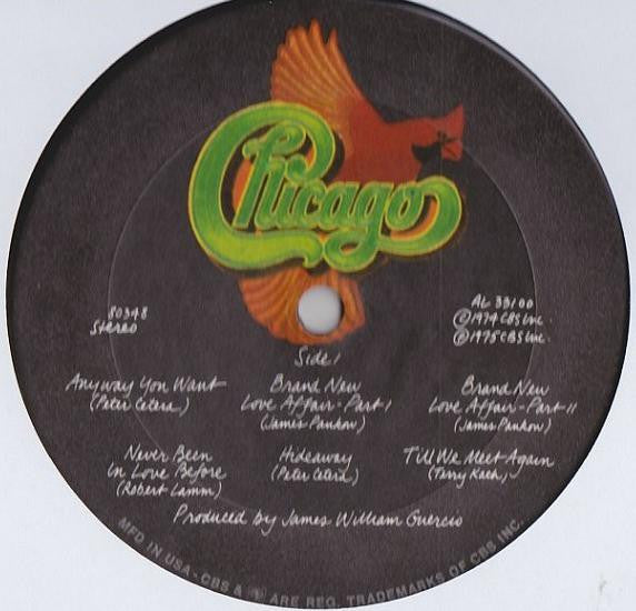 Chicago (2) : Chicago VIII (LP, Album, RE,  Pi)