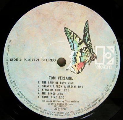 Tom Verlaine : Tom Verlaine (LP, Album)