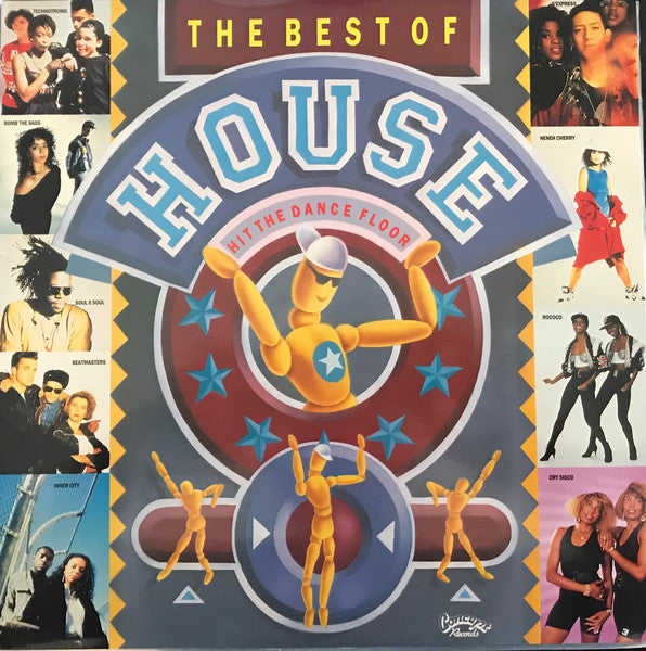 Various : The Best Of House Hit The Dance Floor (LP, Comp)