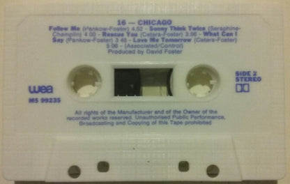 Chicago (2) : Chicago 16 (Cass, Album)