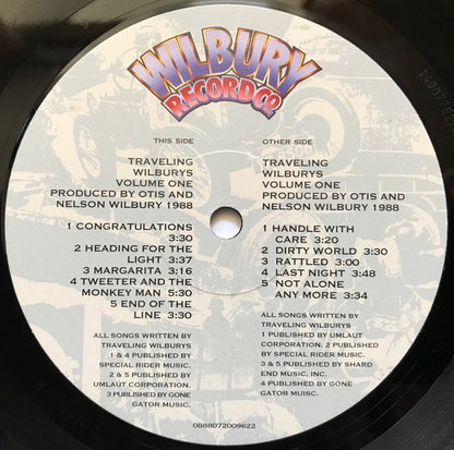 Traveling Wilburys : Volume One (LP, Album, RE, RM, 180)