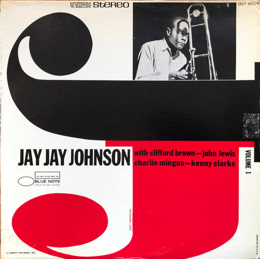 J.J. Johnson : The Eminent Jay Jay Johnson Volume 1 (LP, Comp, RE)