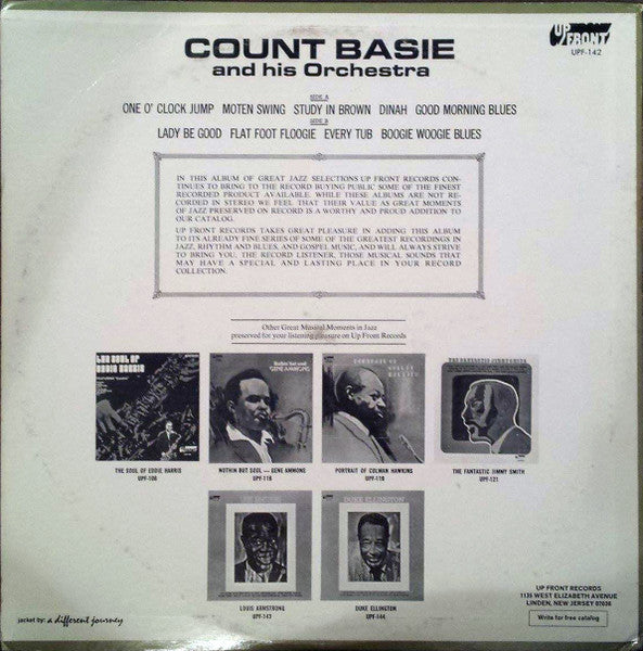 Count Basie And His Orchestra* : Count Basie And His Orchestra (LP, Album)