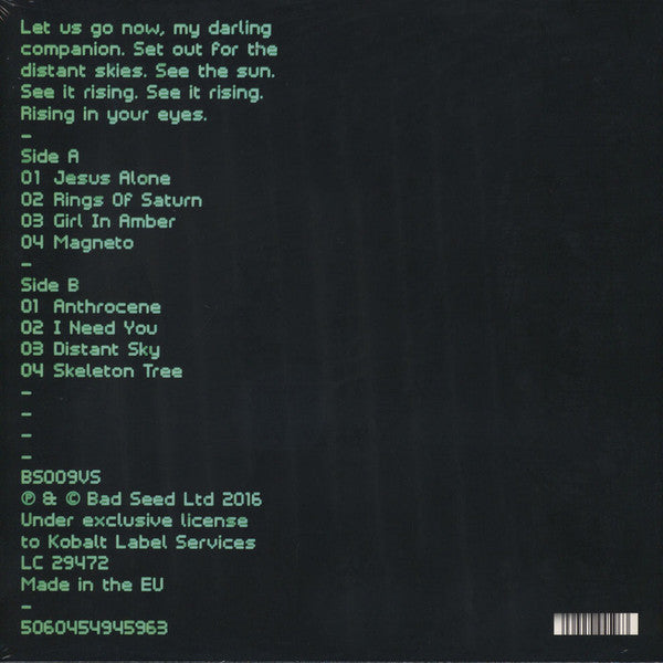 Nick Cave & The Bad Seeds : Skeleton Tree (LP, Album, RE)