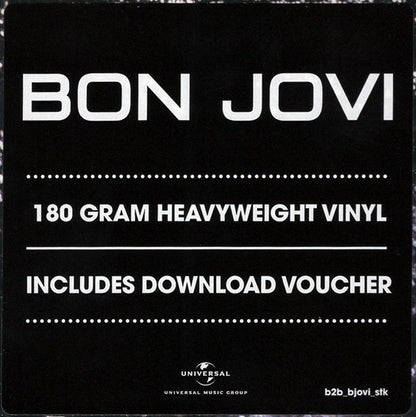Bon Jovi : Slippery When Wet (LP, Album, RE, 180)