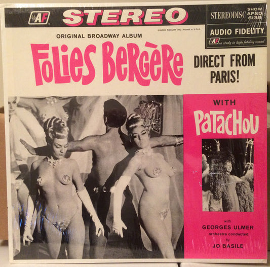 Folies Bergère With Patachou With Georges Ulmer Orchestra Conducted By Jo Basile : Folies Bergère Direct From Paris! (LP)