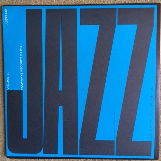 Various : Jazz Volume 11: Addenda (LP, Album, Comp, Mono)