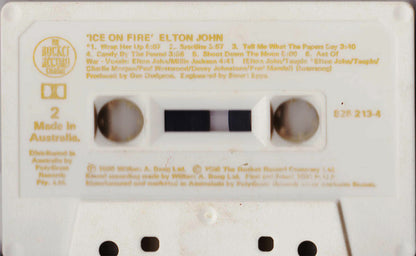 Elton John : Ice On Fire (Cass, Album)