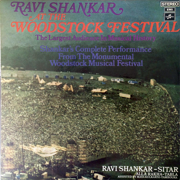 Ravi Shankar : At The Woodstock Festival (LP)