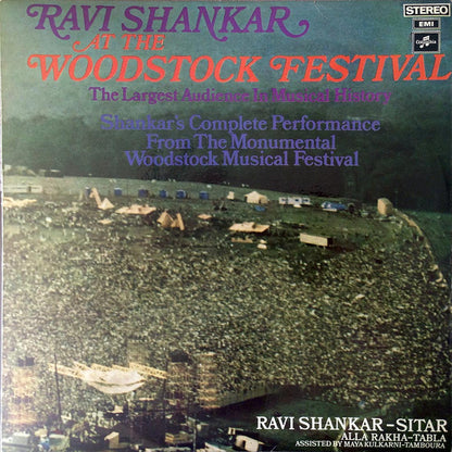 Ravi Shankar : At The Woodstock Festival (LP)