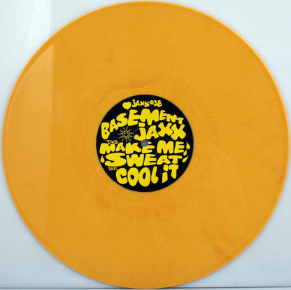 Basement Jaxx : Make Me Sweat (12", Yel)