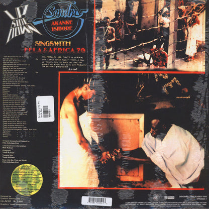 Sandra Akanke Isidore Sings With Fela Kuti & Africa 70 : Up Side Down (LP, Album, RE)