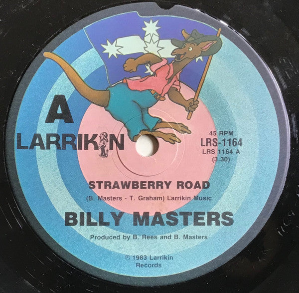 Billy Masters (3) : Strawberry Road (7", Single)