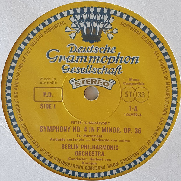 Pyotr Ilyich Tchaikovsky - Herbert von Karajan, Berliner Philharmoniker : Tschaikowsky / Karajan (7xLP, Comp + Box, Mon)