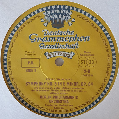 Pyotr Ilyich Tchaikovsky - Herbert von Karajan, Berliner Philharmoniker : Tschaikowsky / Karajan (7xLP, Comp + Box, Mon)