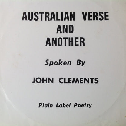 John Clements (3) : Australian Verse. And Another (LP, Album)
