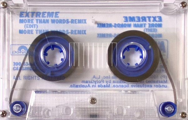 Extreme (2) : More Than Words (Cass, Single)