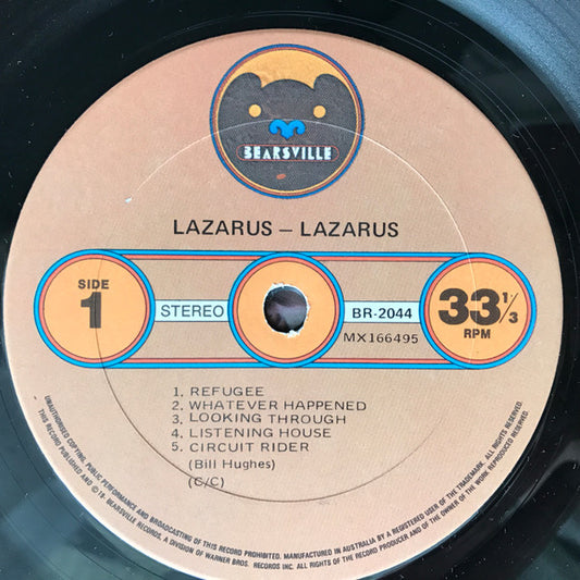 Lazarus (7) : Lazarus (LP, Album)