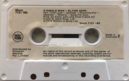 Elton John : A Single Man (Cass, Album, Dol)