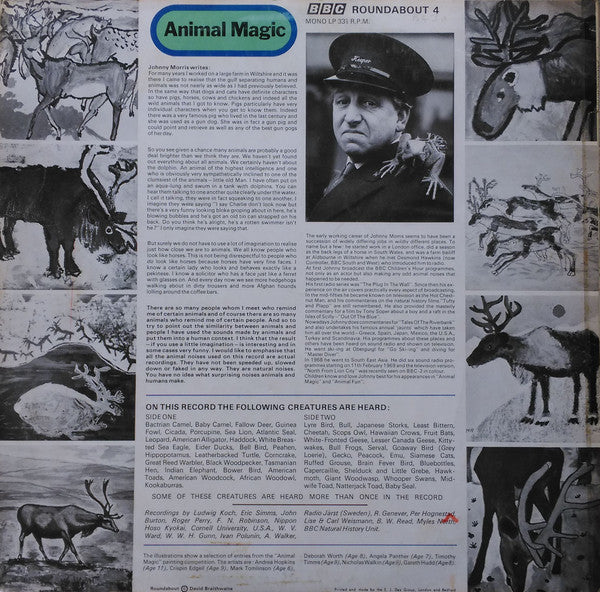 Johnny Morris (3) : Animal Magic No. 4 (LP, Mono)