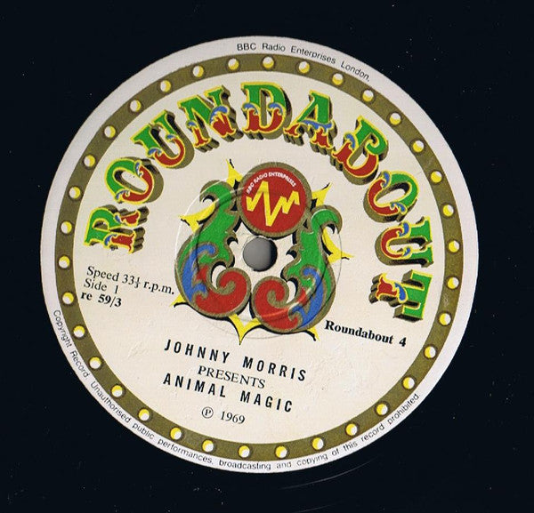 Johnny Morris (3) : Animal Magic No. 4 (LP, Mono)