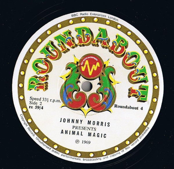 Johnny Morris (3) : Animal Magic No. 4 (LP, Mono)