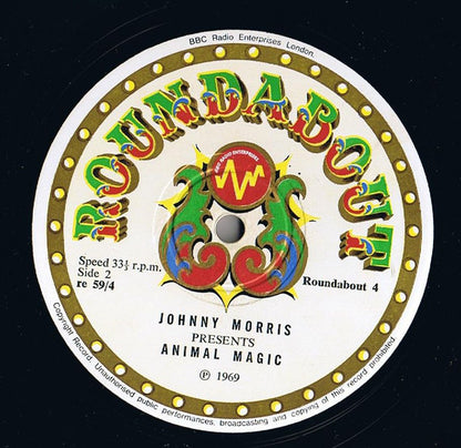 Johnny Morris (3) : Animal Magic No. 4 (LP, Mono)