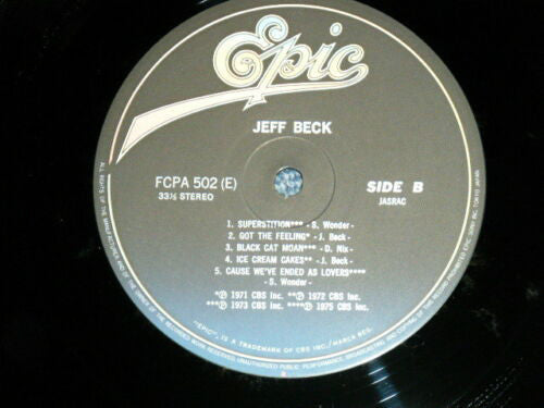 Jeff Beck : Jeff Beck (LP, Comp, Club, Ltd)