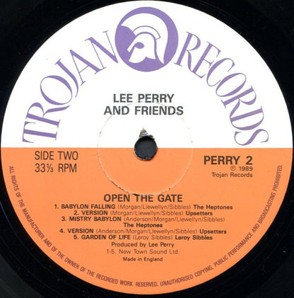 Lee Perry & Friends : Open The Gate (Box, Ltd + 3xLP, Comp)